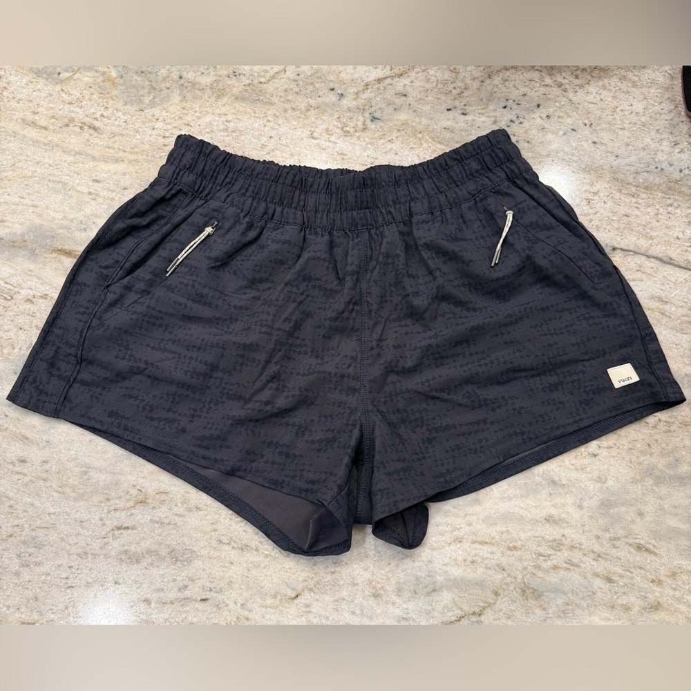 Vuori Women's Charcoal Athletic Shorts